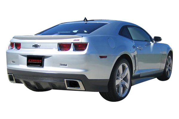 Corsa 304 SS Cat-Back Exhaust System with Split Rear Exit For Camaro 10-13 14976