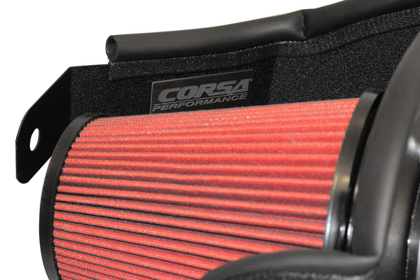 Corsa Shielded Box Steel Cold Air Intake System For Ford F-150 15-20 619850-D