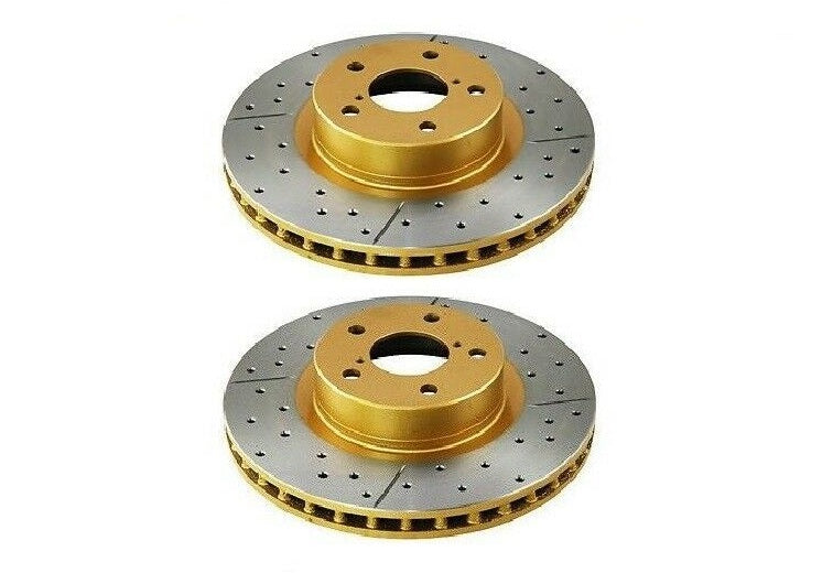 DBA For Pontiac G8 2009 Uni-Directional Cross-Drilled/Slotted Front Rotor (Pair)