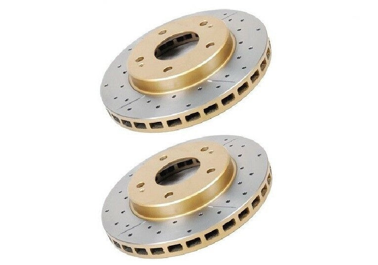DBA For Pontiac G8 2009 Uni-Directional Cross-Drilled/Slotted Rear Rotor (Pair)