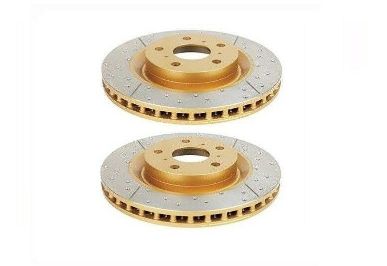 DBA For Forester/Impreza Rear Drilled&Slotted Street Series Rotor(Pair)-2659X x2