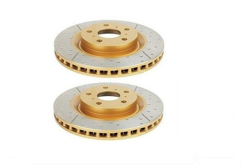 DBA For Subaru / Scion Rear Drilled & Slotted Street Series Rotor (Pair)