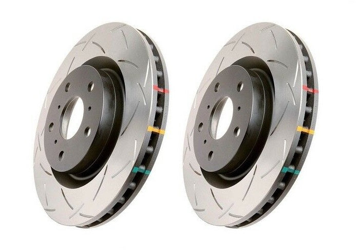 DBA For Corvette C5/C6 97-04 Rear Slotted 4000 Series Rotor (Pair)