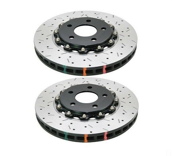 DBA For Camaro SS 10-12 Front Drilled & Slotted 5000 Series 2 Piece Rotor (Pair)