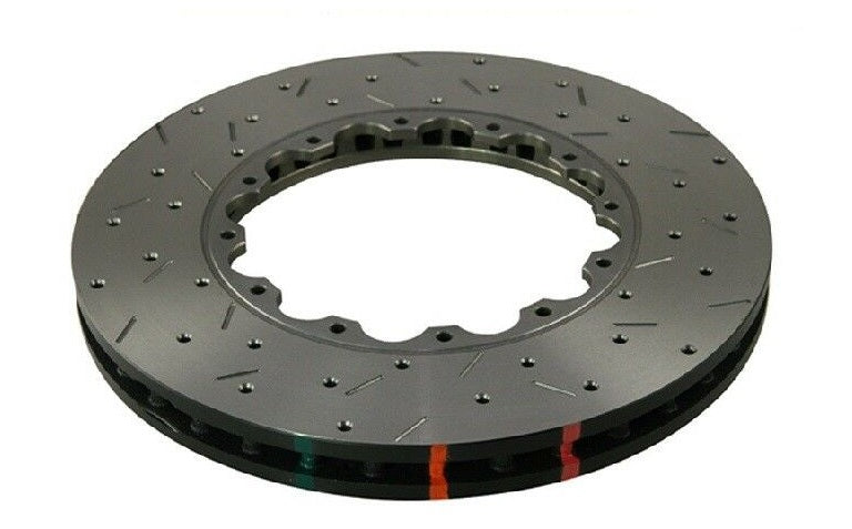 DBA For Nissan GT-R 09-12 Front Drilled & Slotted 5000 Series Replacement Disc