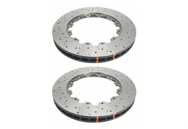 DBA For GT-R 09-12 Front Drilled & Slotted 5000 Series Replacement Disc (Pair)