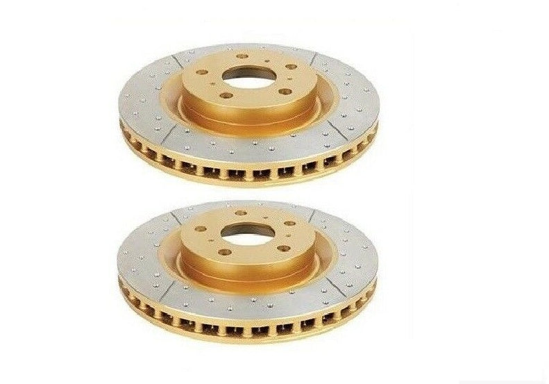 DBA For Subaru/Scion Front Drilled & Slotted Street Series Rotor (Pair)