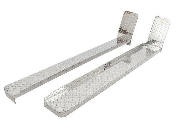 Dee Zee For Ford E-series 6" Brite-Tread Silver Running Boards - DZ2045
