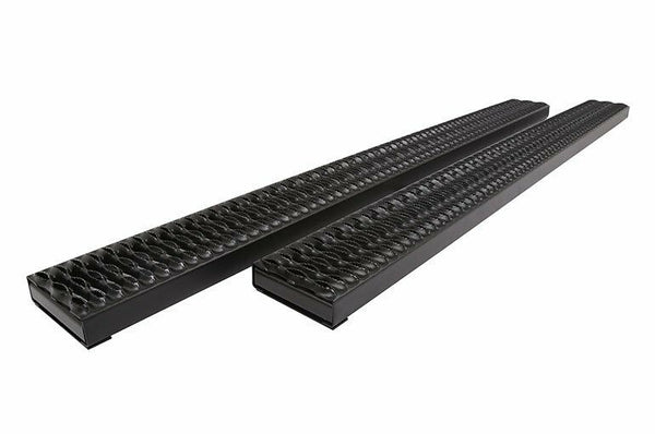 Dee Zee For Chevy 7" Rough Step Cab Length Black Running Boards -DZ15300S