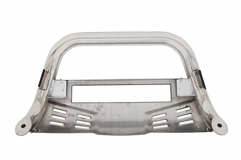 Dee Zee For 10-18 Dodge 3" NXb Polished Bull Bar with Skid Plate - DZ503256