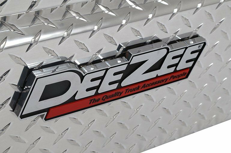 Dee Zee Red Label Single Lid Utility Chest Tool Box with Slanted Front -DZ8556