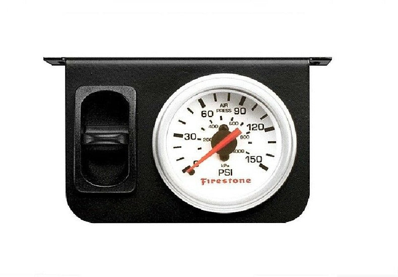 Firestone Paddle Switc& Black Electric Air Pressure Gauge w/Bracket Mount - 2229