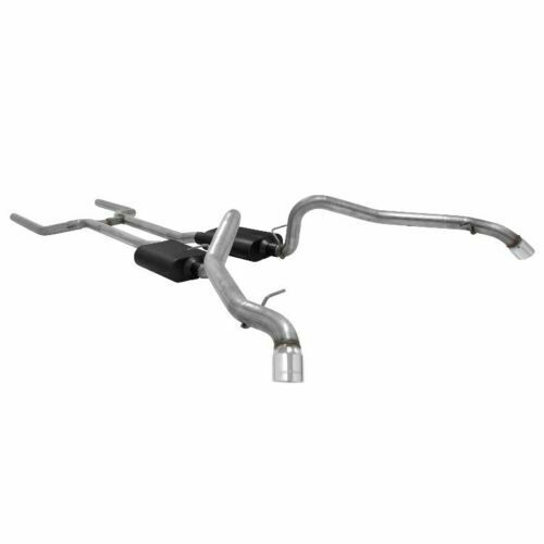 FLOWMASTER Stainless Steel Cross-Member Back Exhaust for 62-67 Chevy II - 817673