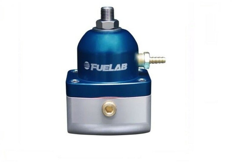 Fuelab  Blue Anodized 525 Series Fuel Pressure Regulator - 52501-3