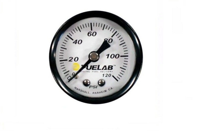 Fuelab Analog Fuel Pressure Gauge  0-120 psi 1.5 in.- 71501