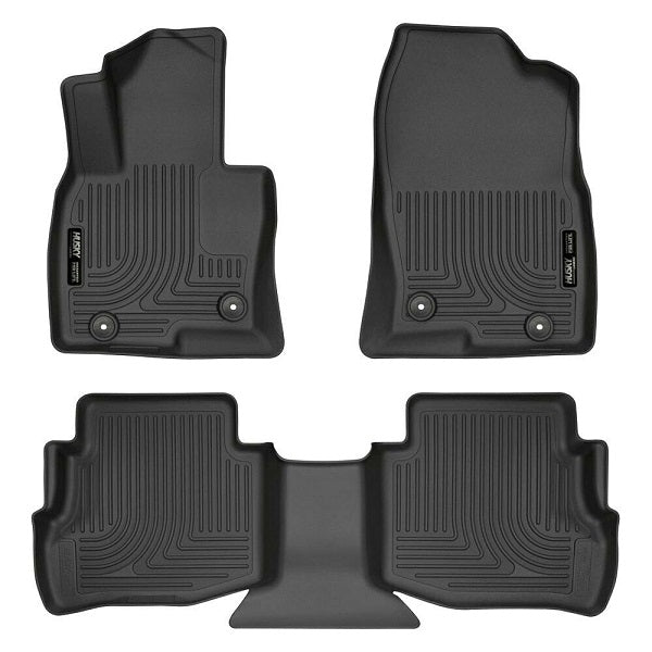 Husky Liners Fits 2016-2019 Mazda CX-9 Weatherbeater Front and Rear Floor Mats