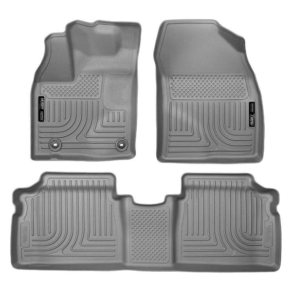 Husky Liner WeatherBeater Front&Rear Floor Mats For 13-2015 Toyota Prius Plug-In