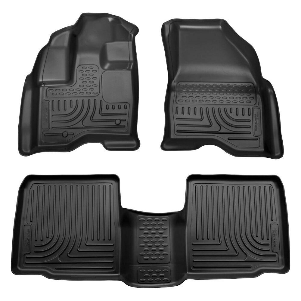 Husky Liners Weatherbeaters Front & 2nd Seat Floor Mats For 2009-16 Lincoln MKS