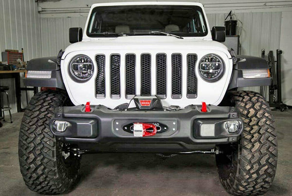 JCR Offroad Winch Mount Layer For Jeep Wrangler JL Rubicon 2018-2020- JLHR-WP-PC