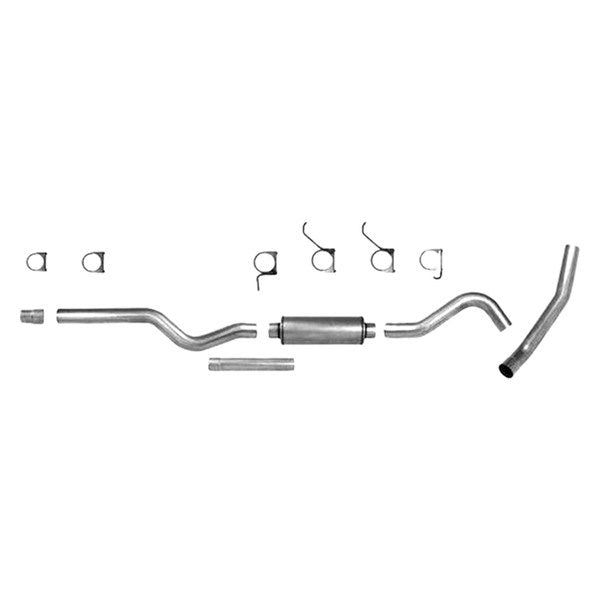 Diamond Eye Cat-Back Exhaust System with Single Side Exit For Chevy/GMC K4122A