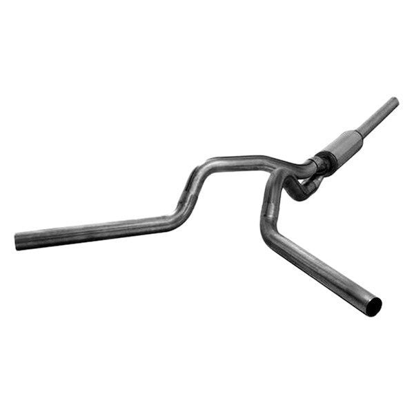 Diamond Eye Cat-Back Exhaust System with Split Side Exit For Dodge 04-07 K4236S