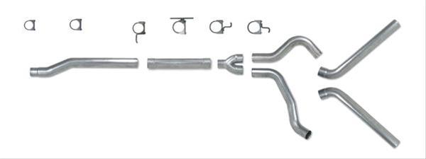 Diamond Eye Cat-Back Exhaust System 4" Aluminized Steel For Ford 03-07 K4340A-RP