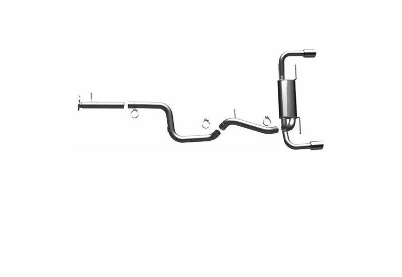 MagnaFlow Street Series Stainless Polished Cat-Back Exhaust System - 15557