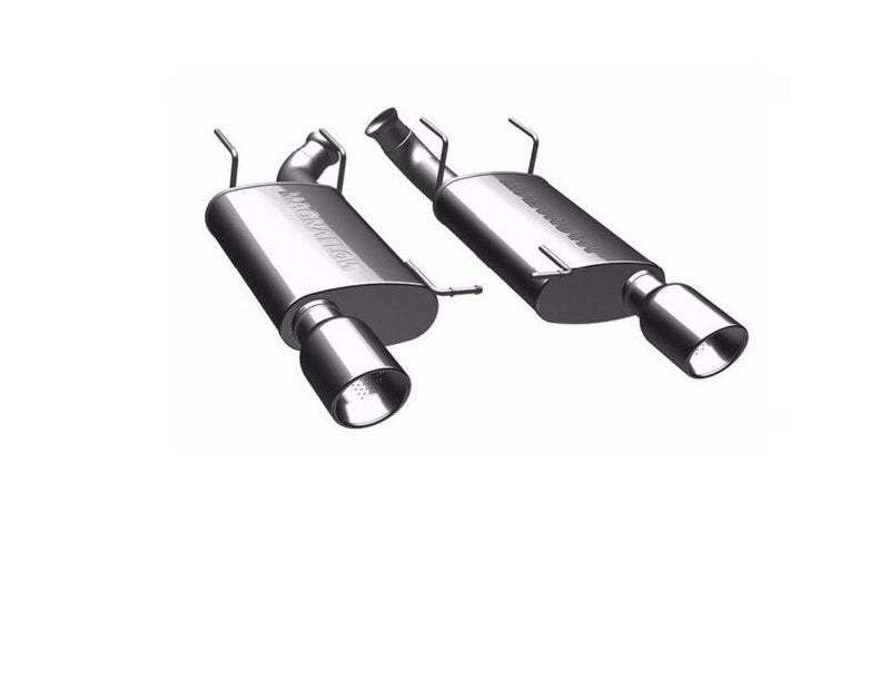 MagnaFlow Street Series Polished Axle-Back Exhaust System - 15595