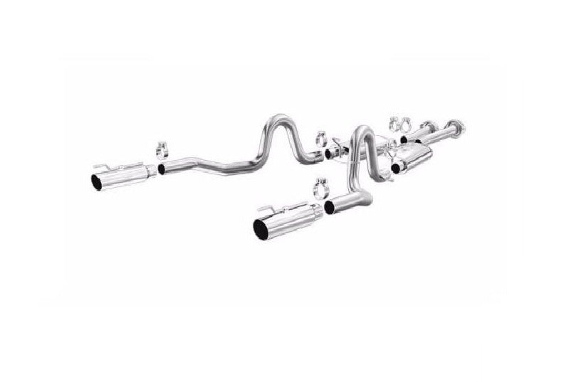 MagnaFlow Street Series Polished Cat-Back Exhaust System - 15671