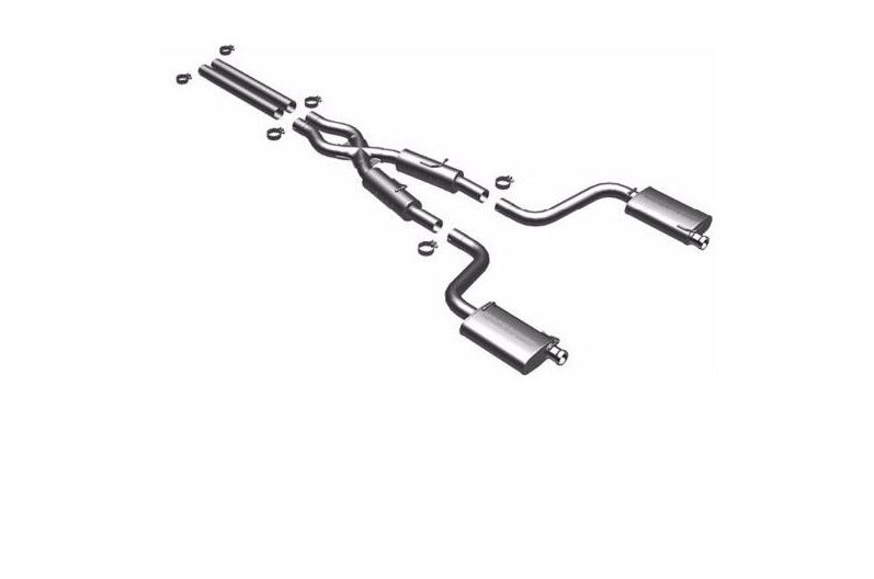 MagnaFlow Street Series Stainless Cat-Back Exhaust System - 16510