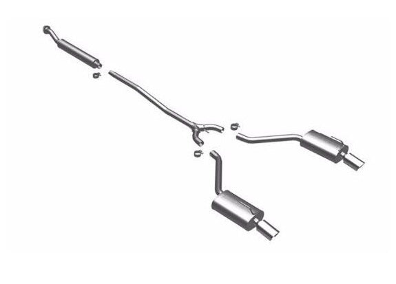 MagnaFlow Street Series Stainless Polished Cat-Back Exhaust System - 16682