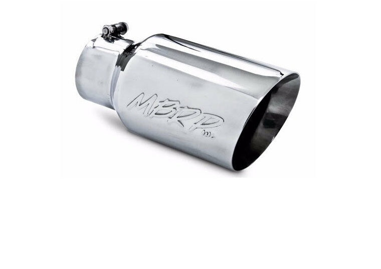 MBRP 12" STAINLESS STEEL EXHAUST TIP 4" INLET 6" OUTLET DUAL WALL ANGLED T5072