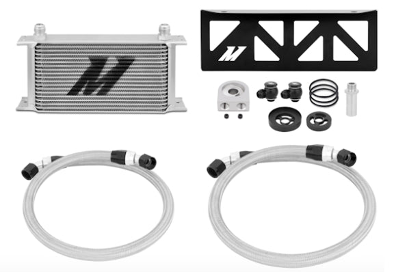 MISHIMOTO Oil Cooler Kit for 2013+ Subaru BRZ / Scion FR-S, Silver MMOC-BRZ-13