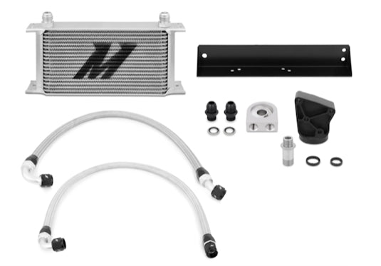 MISHIMOTO Oil Cooler Kit for 10-12 Hyundai Genesis Coupe 3.8L, Silver