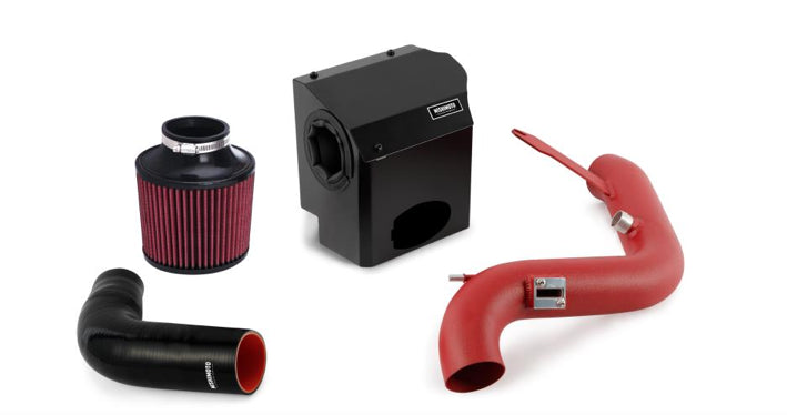 MISHIMOTO Perform Intake for 14-15 Ford Fiesta ST, Wrinkle Red | MMAI-FIST-14WRD