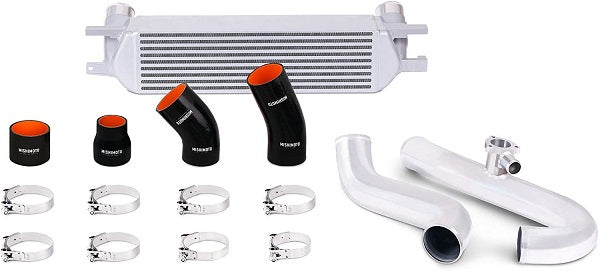 Mishimoto Performance Intercooler Kit Silver Core For 2015 Mustang EcoBoost