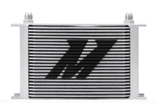 MISHIMOTO Universal 25 Row Oil Cooler, Silver, MMOC-25