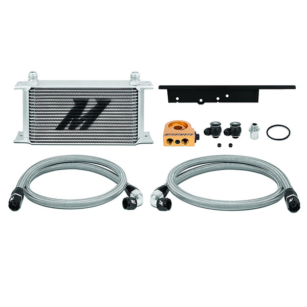 MISHIMOTO Thermostatic Oil Cooler Kit for 03-09 Nissan 350Z/Infiniti G35, Silver