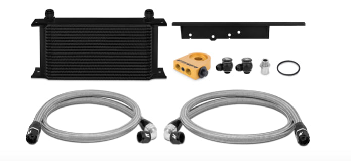 MISHIMOTO Thermostatic Oil Cooler Kit for 03-09 Nissan 350Z/Infiniti G35, Black
