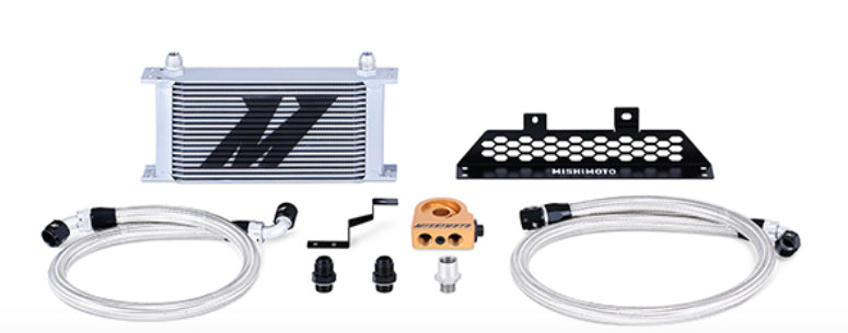 MISHIMOTO Thermostatic Oil Cooler Kit for 13-15 Ford Focus ST, Silver