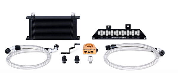 MISHIMOTO Thermostatic Oil Cooler Kit for 13-15 Ford Focus ST, Black