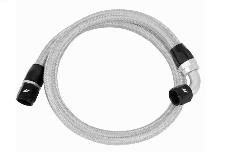 Mishimoto 6Ft Stainless Steel Braided Hose w/ -10AN Fittings - MMSBH-10-6