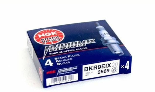 NGK SPARK PLUGS BKR9EIX IX Iridium Plug, Set of (4) | 2669