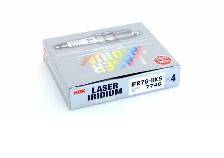 NGK SPARK PLUGS IFR7G-11KS Laser Iridium Plug, Set of (4) | 7746