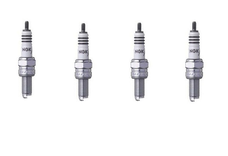 NGK Iridium IX Iridium Spark Plugs Thread Size 10mm (Set of 4) - 3521 CR9EIX