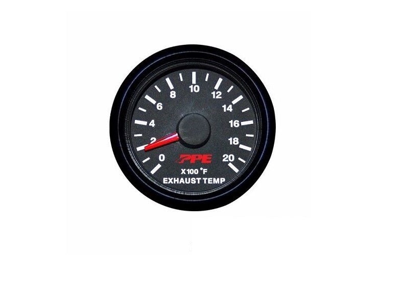 PPE Pyrometer Gauge Fits Chevy Ford Dodge (Exhaust Gas Temperature)-517010000
