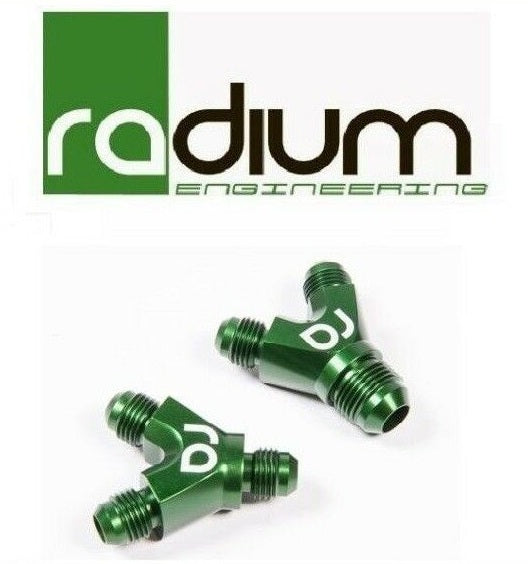 Radium Adapter Block Fittings 6AN 6AN 6AN - 14-0186