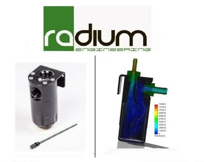 Radium Single Catch Can Universal - 20-0008