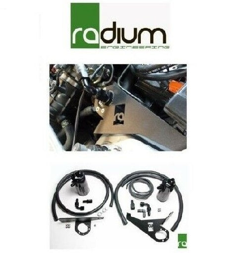 Radium Catch Can Kit Fits (00-05 LHD) Honda S2000 - 20-0096