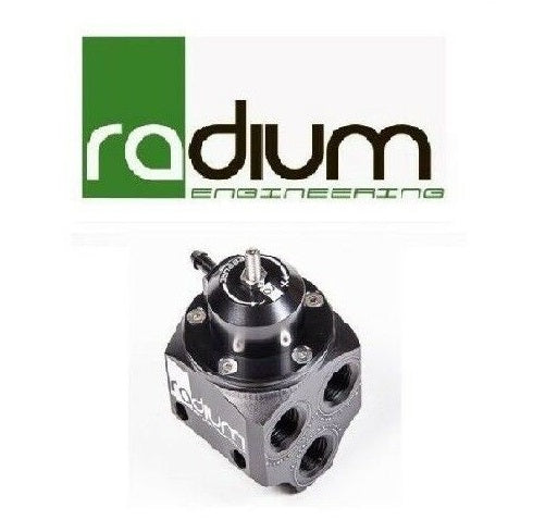 Radium Top Multi-Pump Fuel Pressure Regulator-Black - 20-0100-00